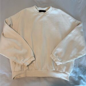 Essentials Off-White Men's Crewneck Sweater